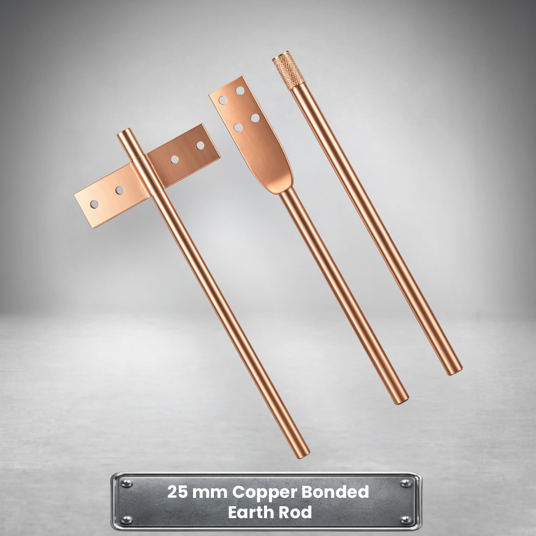 25 mm copper bonded earth rod